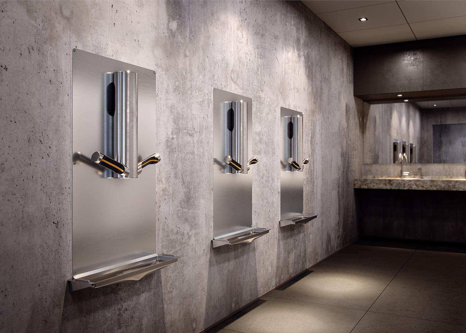 Установка сушилок Dyson
